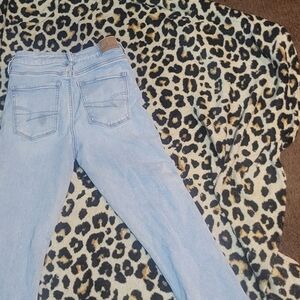 American Eagle Outfitters Light Blue Women's Skinny Jeans